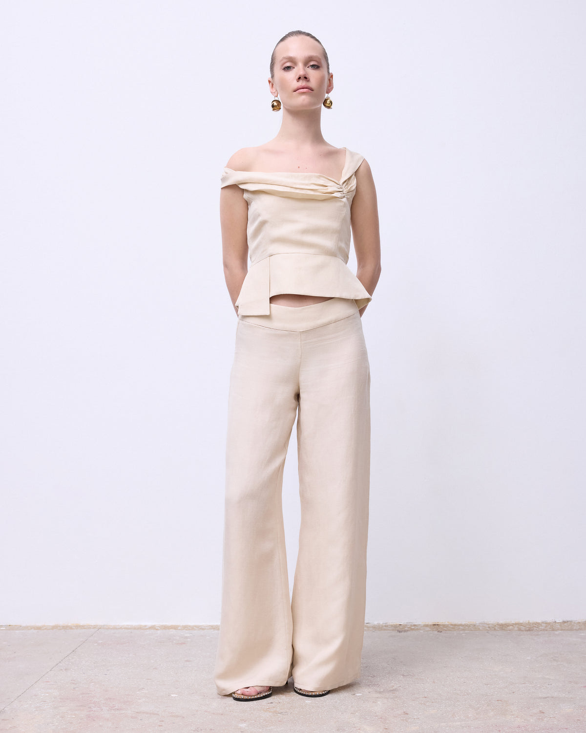 Pantalon large Perspective