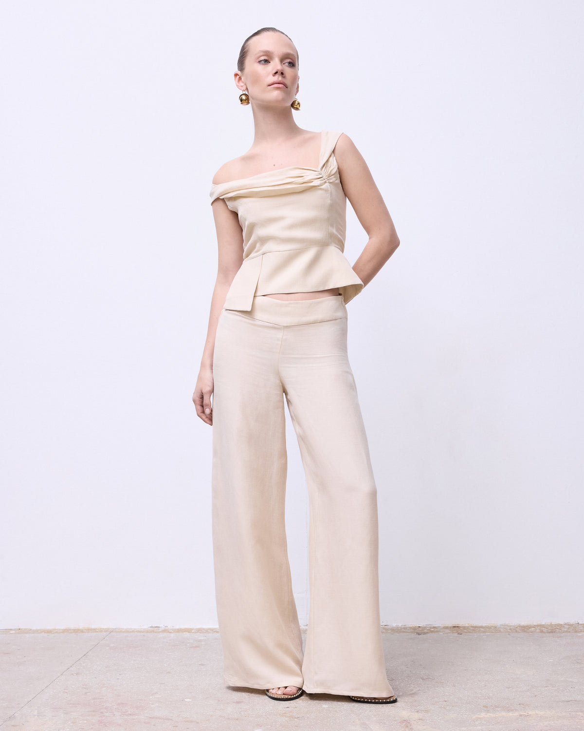 Pantalon large Perspective