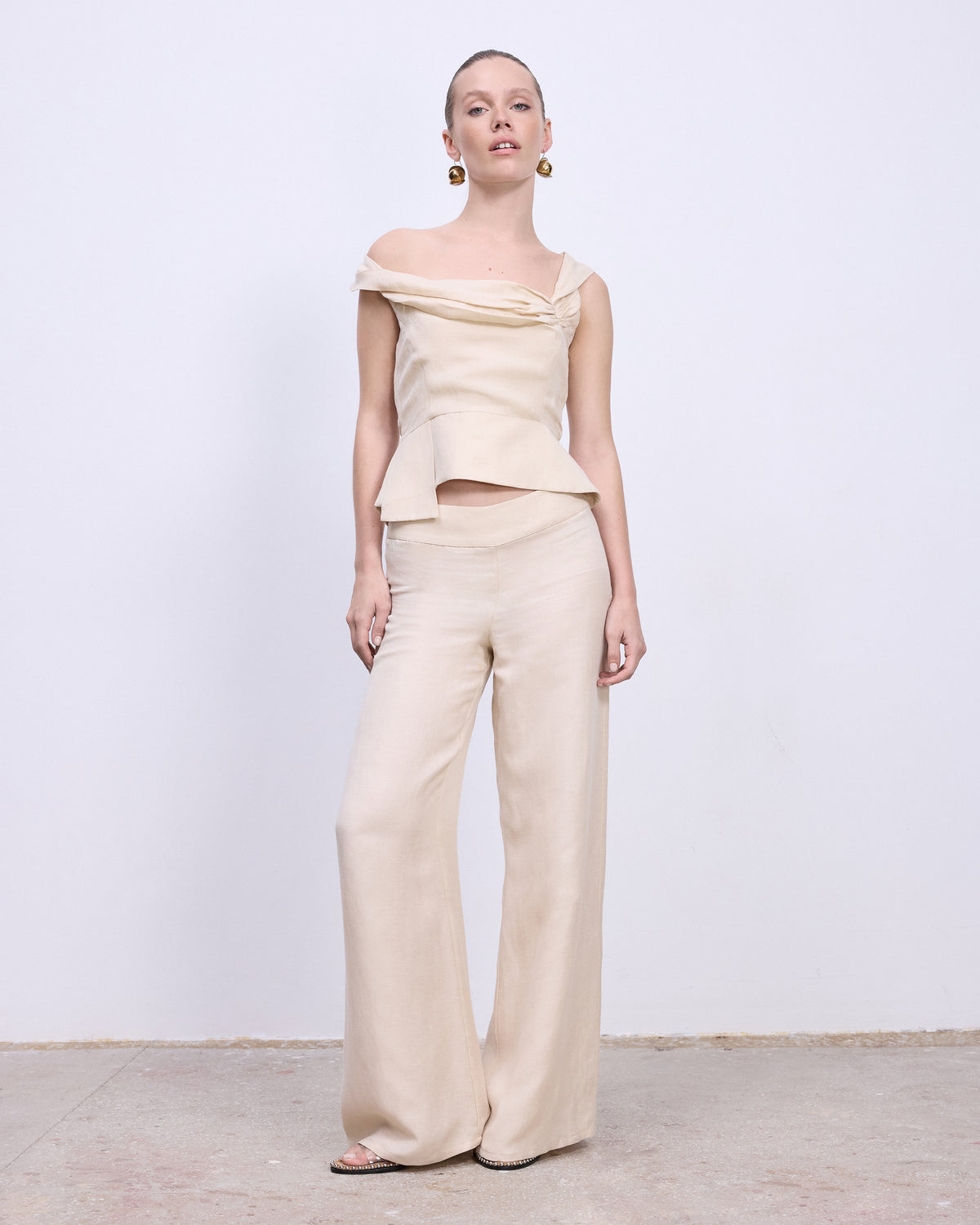 Pantalon large Perspective
